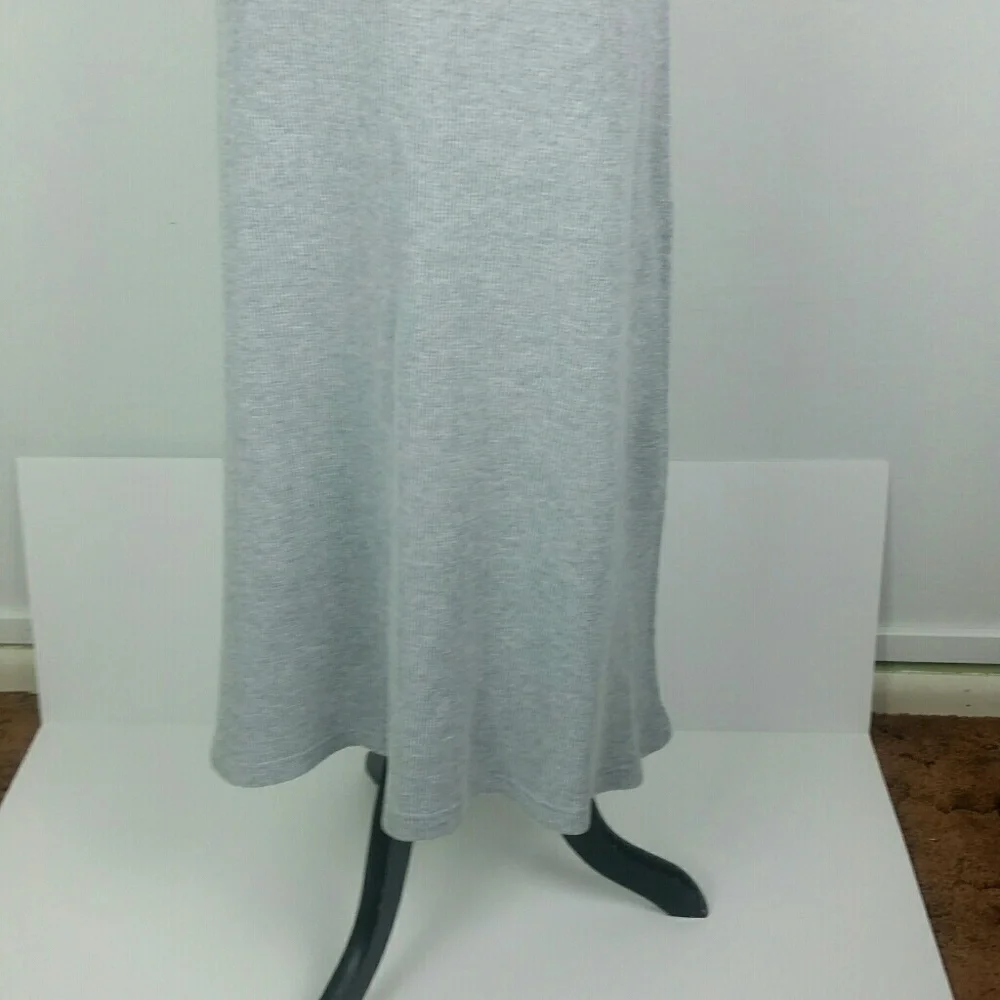 REAL COMFORT l Gray Thermal Tank Maxi Dress B1 - Picture 4 of 6